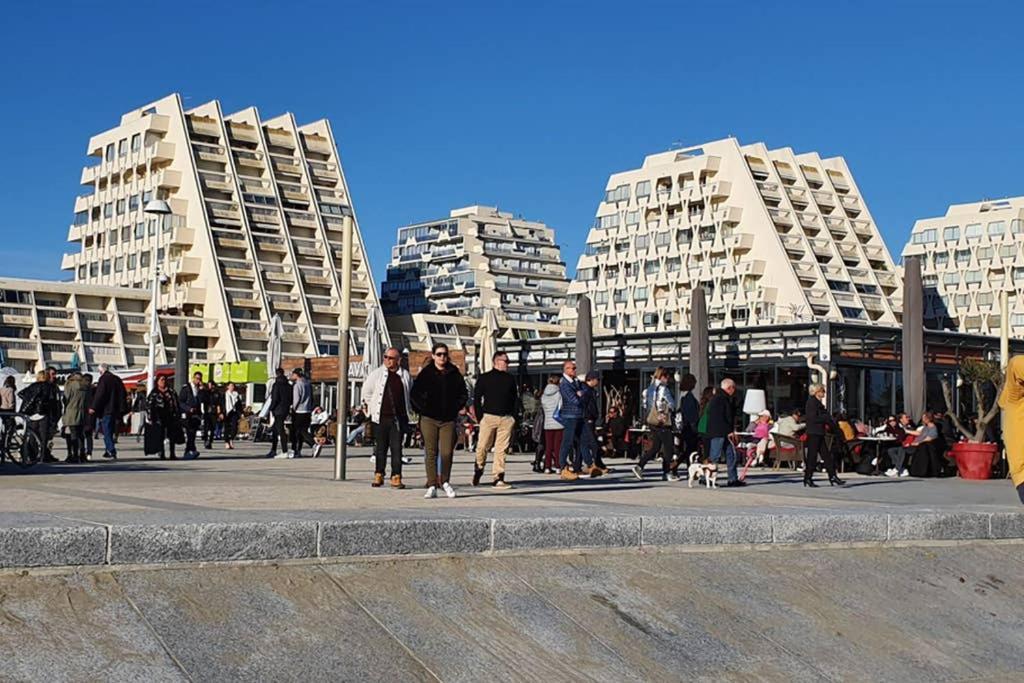 Studio Cabines 6 Couchages 150 M De La Plage Et A Quelques Secondes Des Commerces Wifi Gratuit Ла-Гранд-Мот Экстерьер фото